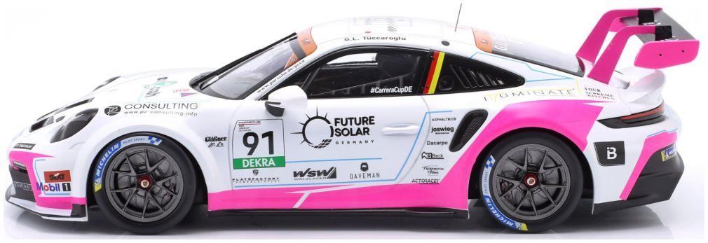 IXO  1:18th Scale Porsche 911 GT3 Cup #91 Porsche Carrera Cup Germany 2025 G. Tuccaroglu