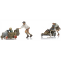 Artitec 1:87 Scale Soap Box Race 1940-1970 (4x) Ready-Made Figures