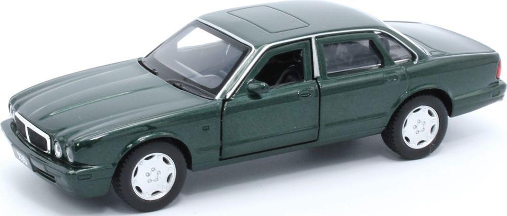 Tayumo 1:36 Scale Jaguar XJ6 - Emerald Green Pull Back