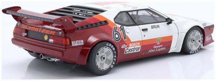 IXO 1:18 Scale BMW M1 Procar #61 Walter Brun ProCar Series 1980 Race Monaco