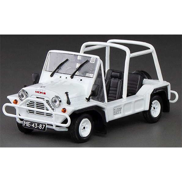 Vitesse 1:43 Scale Moke Car Rental Macau White (w/2 Figures Macau Street Sign)