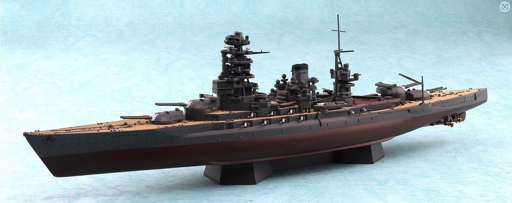 Aoshima 05980 1/700 Scale FULL HULL WWII JAPANESE BATTLESHIP MUTSU 1945