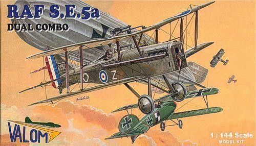 Valom 1/144 Scale RAF SE5A DOUBLE SET VLM14404