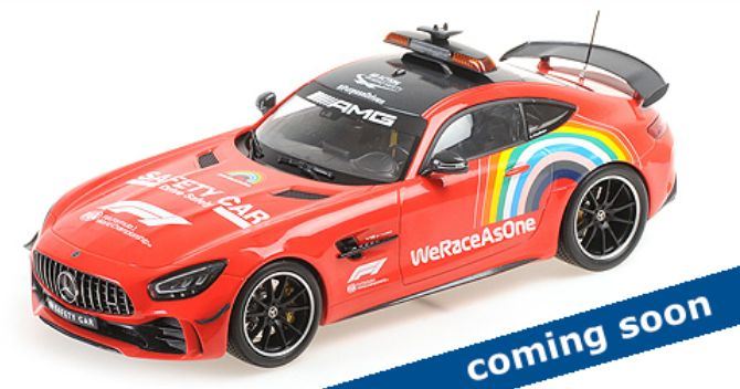 Minichamps 1:18 Scale Mercedes AMG GT-R Safety Car Formula 1 2021