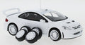 IXO 1:43 Scale Peugeot 307 WRC White 2 Set of Wheels and Tyres/Extra Rear Spoiler