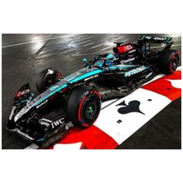 Spark 1:43 Scale Mercedes AMG Petronas #63 F1 W15 E Performance 1st Las Vegas GP 2024 Russell