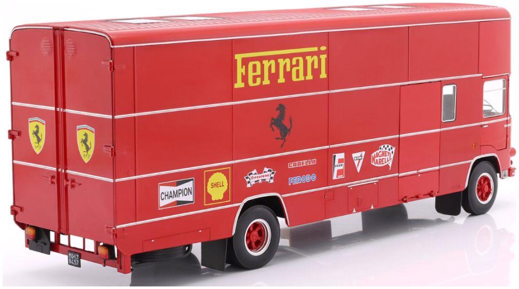 IXO Werk83 1:18th Scale OM Fiat 150 Rolfo Scuderia Ferrari Race Car Transporter of The 70s 24h Le Mans