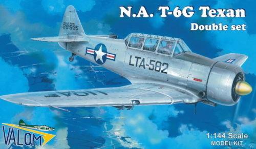 Valom 1/144 Scale North American T-6G Double Set two Kits included VLM14409