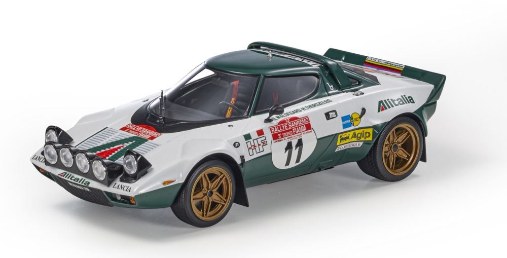 Top Marques 1:18 Scale Lancia Stratos HF 1975 #11 Bjorn Waldegard /Hans Thorszelius San Remo Winner