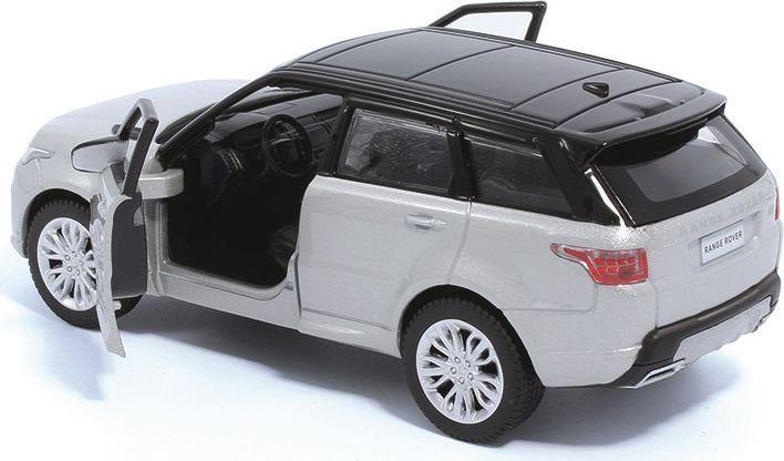 Tayumo 1:36 Scale Range Rover Sport - Indus Silver Pull Back