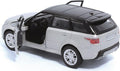 Tayumo 1:36 Scale Range Rover Sport - Indus Silver Pull Back