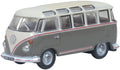 Oxford 1:148 Scale VW Samba Bus Mouse Grey/Pearl White