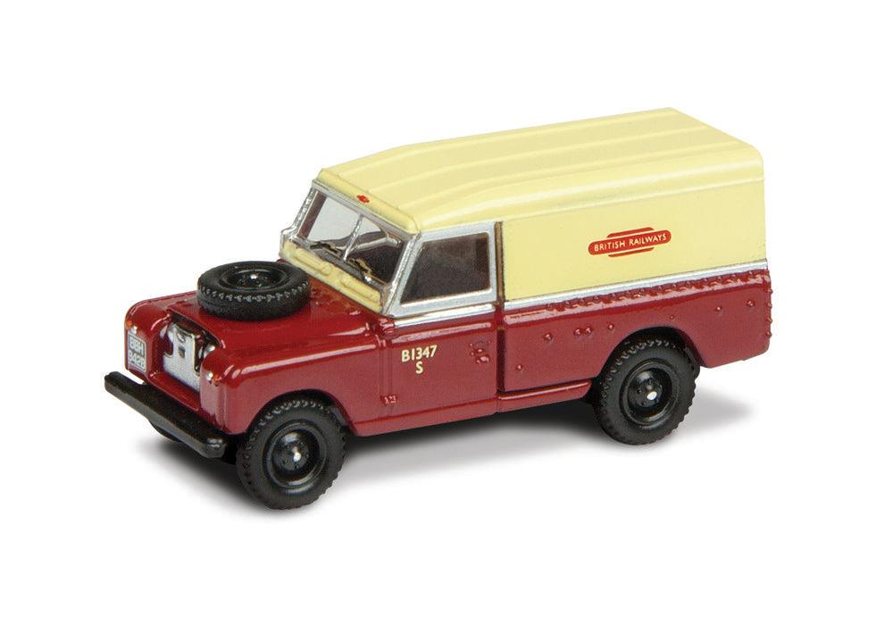 Oxford Diecast 1:120 Scale Land Rover Series 2 LWB Hard Top British Rail