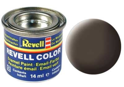 Revell 14ML  Leather Brown Matt (14ml Tin)