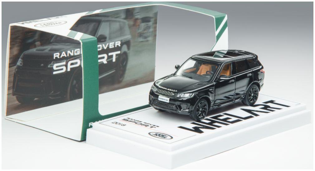 Whelart  1:64th Scale Range Rover Sport
Metallic Black