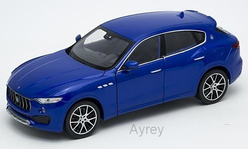 Welly 1:24 Scale Maserati Levante, blue, 2016
