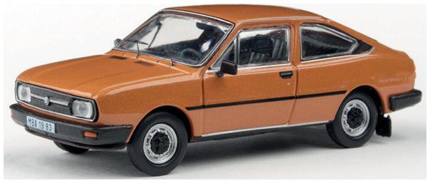 Abrex 1:43 Scale Skoda Garde 1982 Bronze Metallic