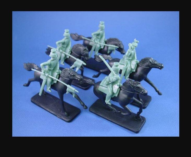 Armies In Plastic 5535 1/32 Scale World War I – Mounted German Uhlans  1916