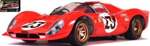 Burago 1:24 Scale Ferrari 330 P4 #23 Winner 24H Daytona 1967