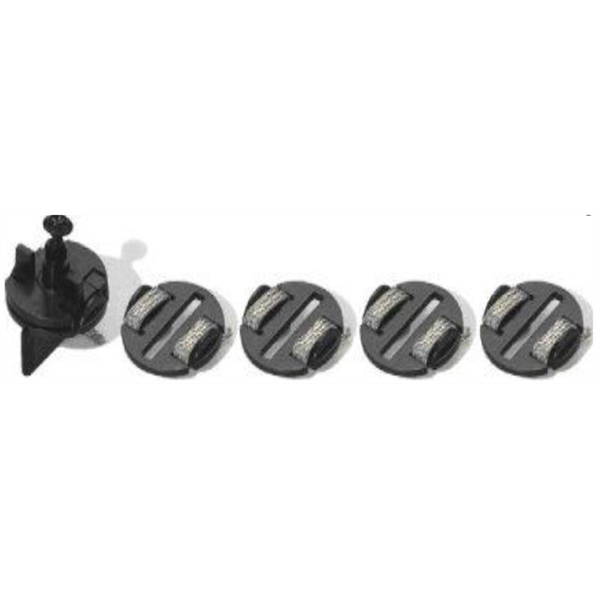 Scalextric  Scale Guide Blades x 1, Braid Plates x 4 and Screw Pack