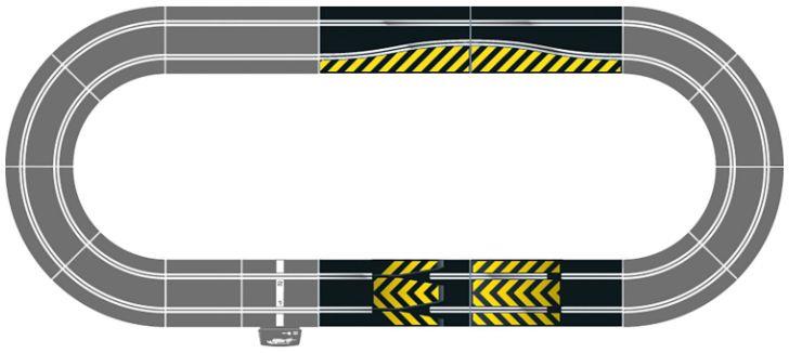 Scalextric  Scale  Jump and Side Swipe Accessory Pack