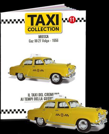Atlas Editions 1:43 Scale Gaz M-21 Wolga - Moscow 1955 Taxi of the world - Centauria