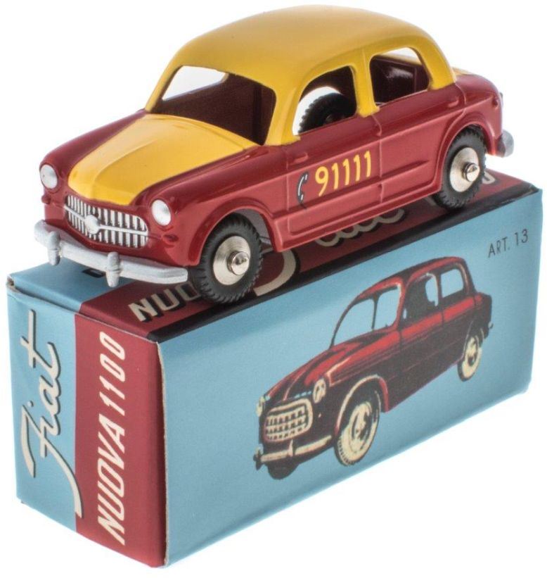 Atlas Editions 1:48 Scale Nuova Fiat 1100 Bern Taxi Mercury Collection by Hachette