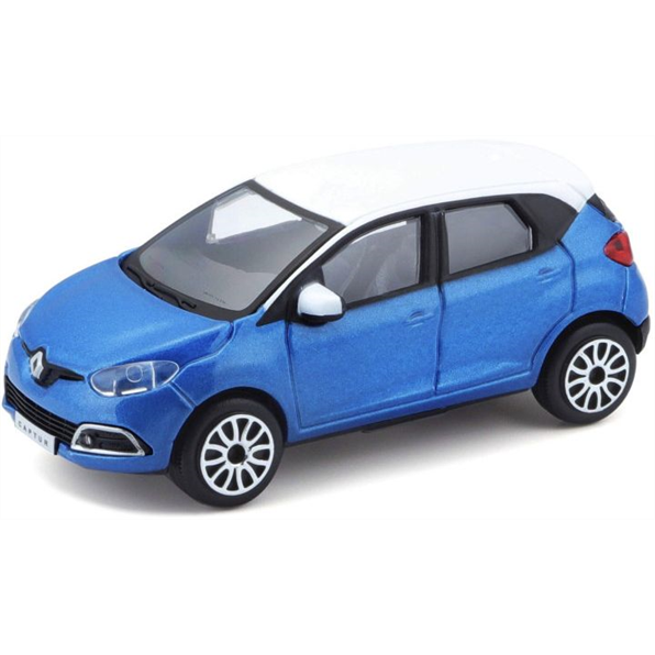 Burago 1:43 Scale Renault Captur - Blue/White