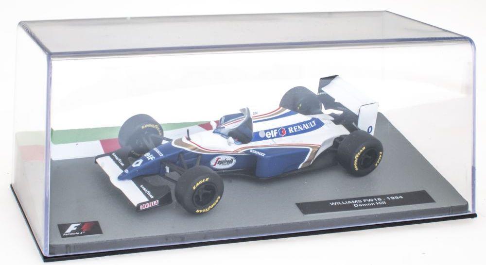 Atlas Editions 1:43 Scale Williams FW16 D.Hill - 1994 F1 Collection