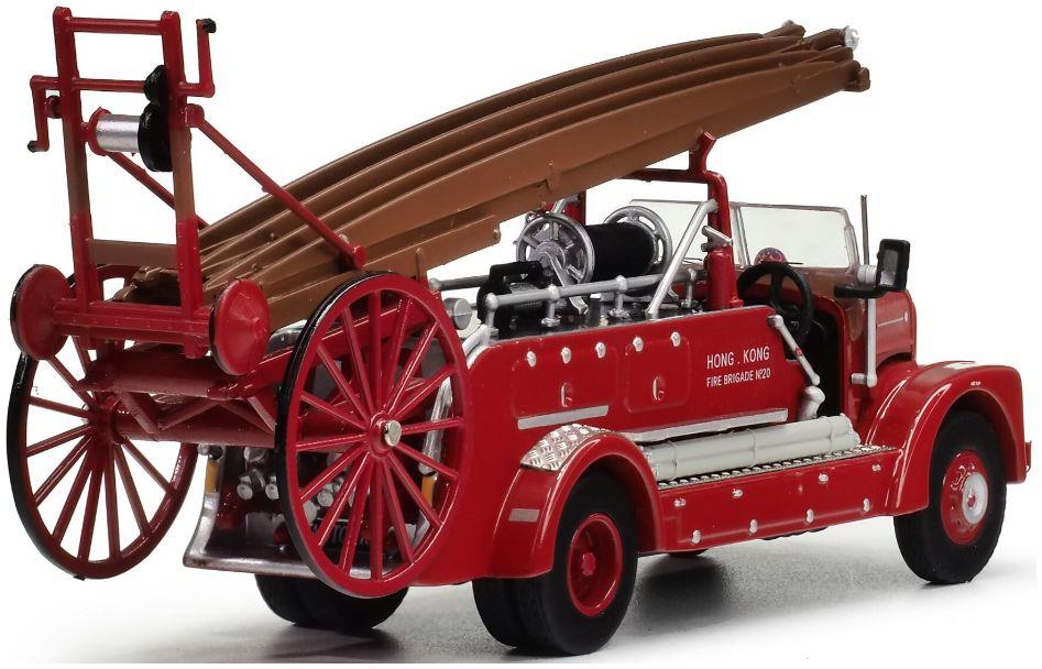 80M Model 1:76 Scale Dennis F2 Pump Escape Hong Kong Fire Truck Series