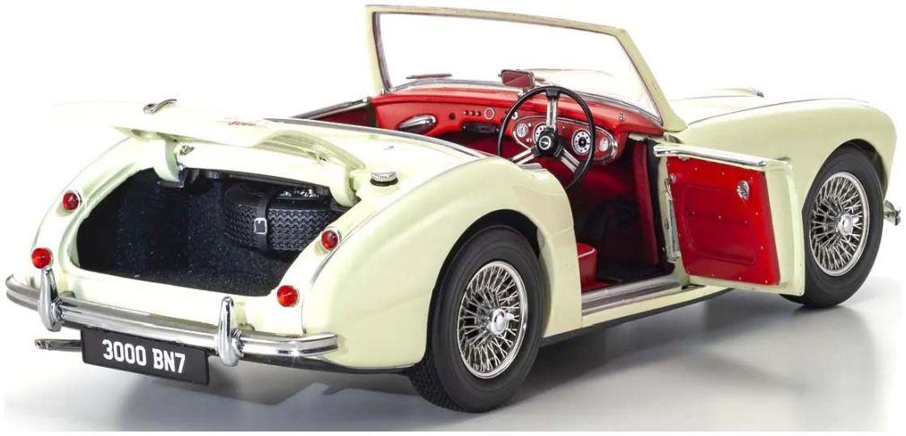 Kyosho 1:18 Scale Austin Healey 3000 BN7 English White