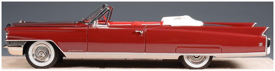 GLM  1:43rd Scale Cadillac Eldorado Biarritz Matador Red Metallic Open Roof 1963