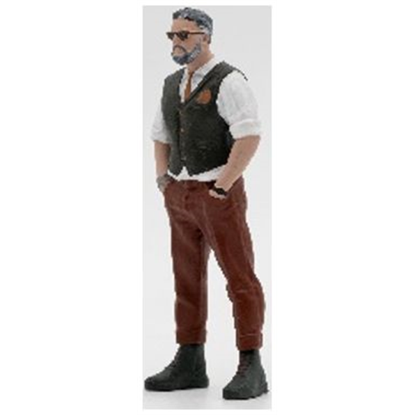 Atlantic Display Cases 1:18 Scale Tim Figurine