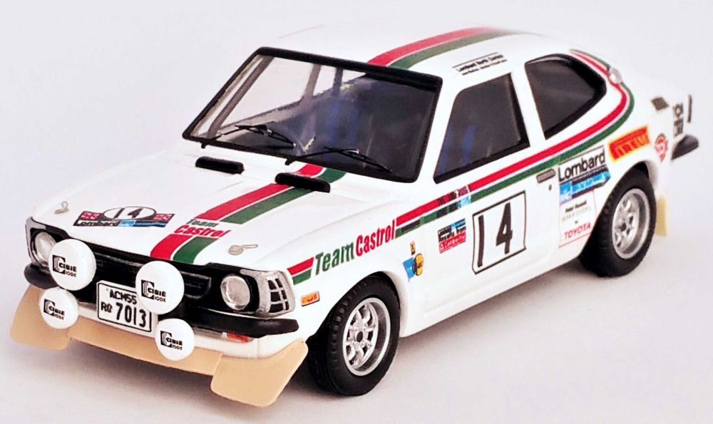 Trofeu 1:43 Scale Toyota Corolla RAC Rally 1974 Ove Andersson/Arne Hertz