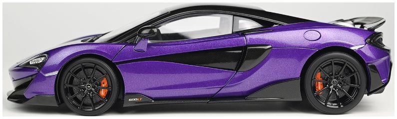 LCD Model 1:18 Scale McLaren 600LT Purple