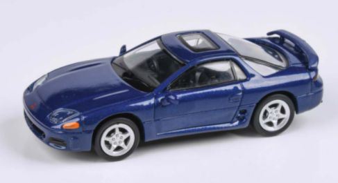 Paragon 1:64 Scale Mitsubishi 3000GT/GTO Mariana Blue Metallic (RHD)