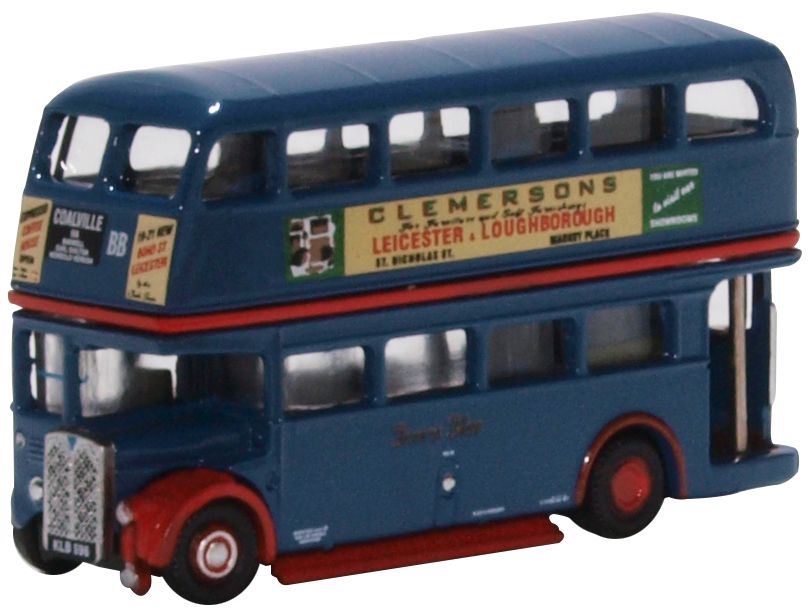 Oxford Diecast 1:148 Scale RT Bus Browns Blue