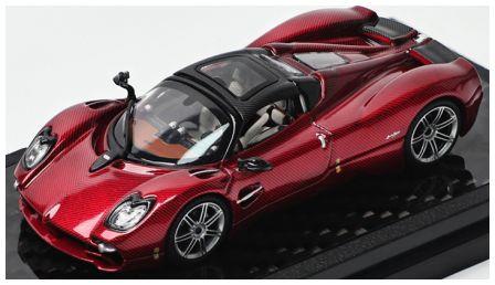 LCD  1:64th Scale Pagani Utopia Roadster Carbon Red