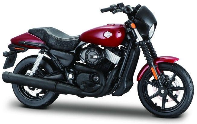 Maisto 1:18 Scale Harley-Davidson Hd 15 Street 750 2015-Red/ Black (36)