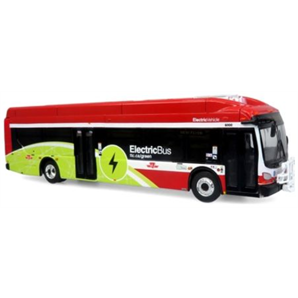 Iconic Replicas 1:87 Scale NFI Xcelsior Charge NG Electric Transit Bus TTC - Toronto Transit Commission