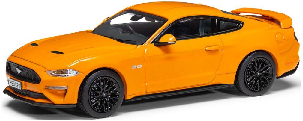 Corgi 1:43 Scale Ford Mustang Mk6 GT Fastback Orange Fury