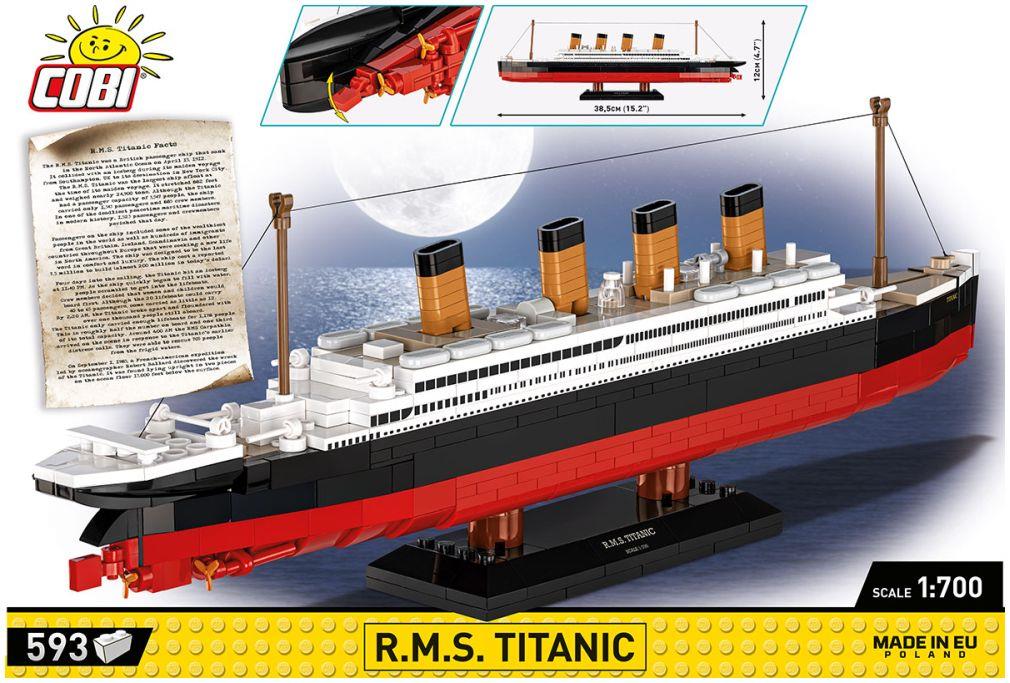 Cobi  N/A Scale R.M.S Titanic (600 pcs)