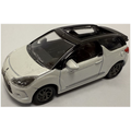 Norev 1:64 Scale Citroen DS 3 Cabrio 2014 White (Top Down)