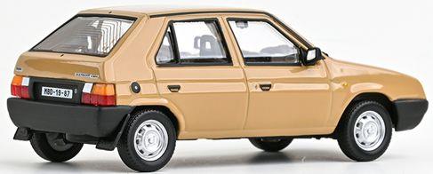 Abrex 1:43 Scale Skoda Favorit 136L 1987 - Brown Gobi