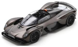 Spark 1:18 Scale Aston Martin Valkyrie Spider 2024 Grey
