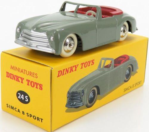 Atlas Editions  Scale Simca 8 Sport (24S) Atlas reproduced 'Dinky'