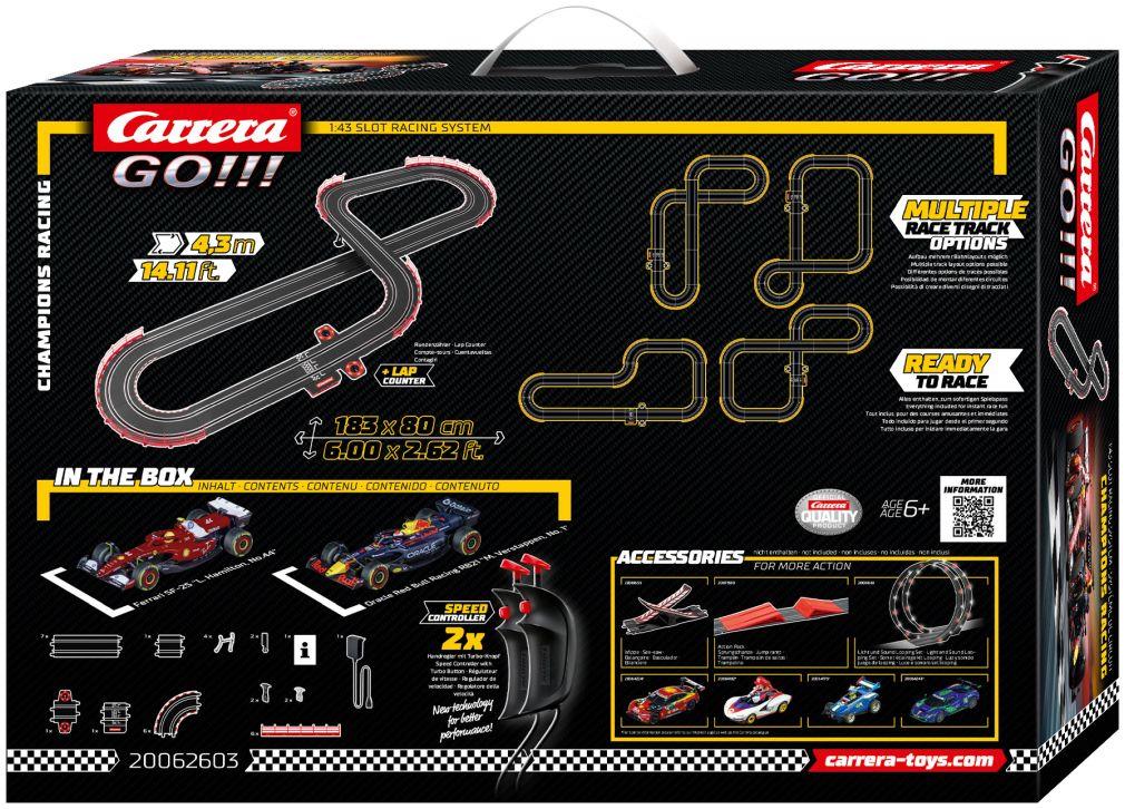 Carrera  1:43rd Scale Champion's Racing Go!!! Slot - Sets
