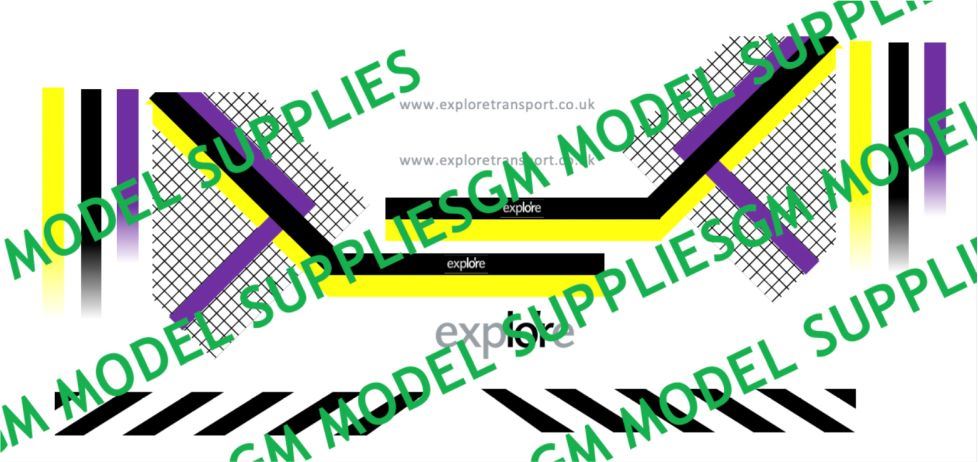 GM Model Supplies 1:76 Scale Scania Cab Conversion Kit 'Explore Transport Livery'