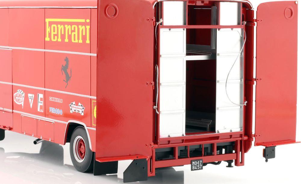 IXO/CMR 1:18 Scale Rolfo M160 Ferrari Race Transporter circa 1970s