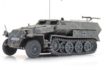 Artitec 1:87 Scale Sd.Kfz. 251/2 Ausf.C Grenade Launcher Grey WM ready 1:87